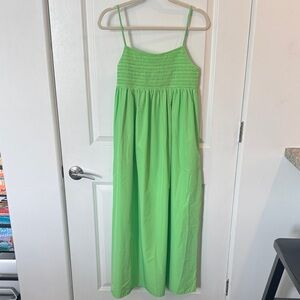 Green Zara Maxi Dress